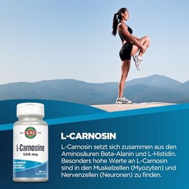 KAL 500 Mg L-carnosine Tablets, 30 Count