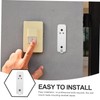 ORFOFE Universal Fit Video Doorbell Holder Wall Mount White Simple