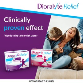 Dioralyte Relief Oral Rehydration Therapy - Raspberry Flavour - 6 Sachets