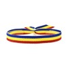 BDM Romanian Flag Romanian Bracelet Danube Adjustable for Men Women