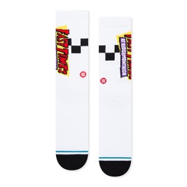 Stance Gnarly Crew Socks (Medium, White)