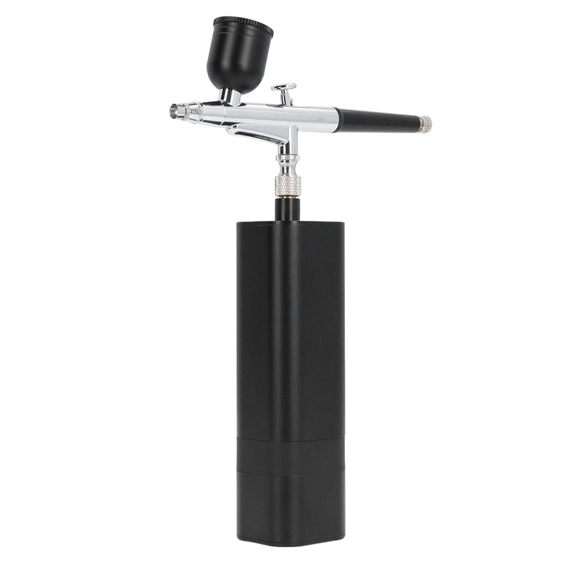 Airbrush Kit 32PSI High Pressure Adjustable Airflow 0.3mm Nozzle Rechargeable