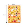 TINYMILLS Emoji Birthday Party Favor Set - 12 Emoji Pencils,