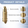 3 Pieces Pop Up Drain Valve Screw for Sink Drain