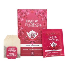 English Tea Shop Rooibos, Acai & Pomegranate Tea, 20 Tea Bags