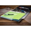 Veloflex 4320100 - Jumbo brochure cover, folded pocket A4, for
