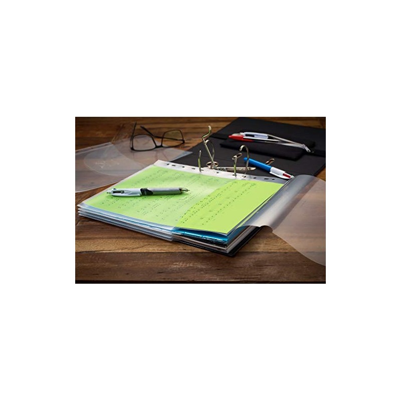 Veloflex 4320100 - Jumbo brochure cover, folded pocket A4, for