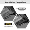 RT-TCZ Hood Hinge Cover Exterior Decoration Kits Accessories for Jeep