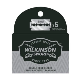 Wilkinson Sword Double Edge Razor Blades Refills, 5 Count (Pack of 1)