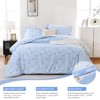 Yibeizi Queen Comforter Set, Cooling Lightweight Summer Bedding Comforter Sets,