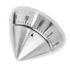 Pointed Mechanical Timer Clear Scale Stainless Steel Cooking Mechanical Reminder