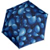 Knirps Children's Pocket Umbrella Rookie Reflective with Reflective Border, Dreaming,