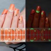 winthrop 6 láminas de pegatinas completas para uñas de Halloween,