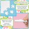100 Blank Jigsaw Puzzles – 5.5 x 8 Inch, 28
