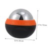 Beavorty 1pc Stainless Steel Massage Ball for Muscle Relief Hot