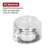 HiLKCO 1.18in (30mm) Transparent Lockout Box for Emergency Stop Wall