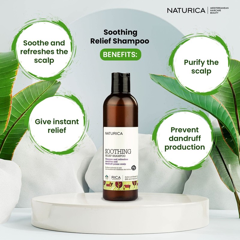 Naturica Soothing Shampoo Sensitive and Dandruff Prone Hair and Scalp