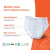 Veeda Natural Adult Incontinence Underwear for Women - Postpartum Underwear