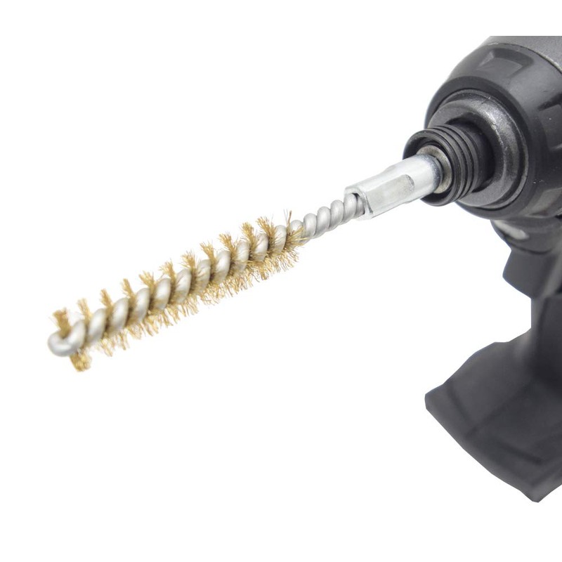 Takagi Earth Man Hexagonal Shaft Screw Rebrush Brass Φ0.5 inches