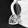 ShiQiao Spl Mom Christmas Gifts Necklace - Mother Heart Pendant