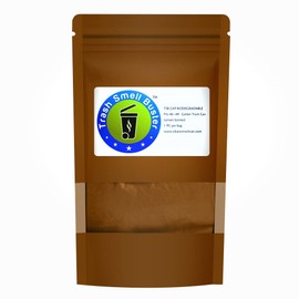 trash smell buster, Trash Can Cover, Odor Eliminating Bag with Elastic Rubber Band, Eliminates Odor from Trash, Lemon Scented, Durable, Effective, 45 Gallon, 1 Cover