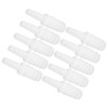 Pack of 10 Plastic Ch Leek Fittings Pipe Connector PE