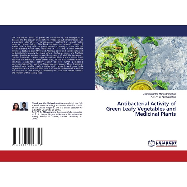 Antibacterial Activity of Green Leafy Vegetables and Medicinal Plants