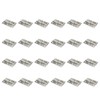 Mcredy Stainless Steel Hinges Hinge Hardware Silver 2.5”Door Hinge Set