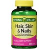 Spring Valley - Hair, Skin & Nails, Biotin-Collagen-Gelatin, 240 Caplets