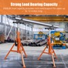 GAOMON Heavy-Duty Pipe Jack Stand, 28''-52'' Adjustable Folding Pipe Stand,
