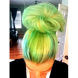 Rootflage Temporary Hair Color, Root Touch Up Hair Powder - Root Concealer, Thinning Hair Powder and Concealer and Applicator with Detail Brush Included, 31 oz (08 Green Dragon)