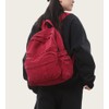 GAMLFL Canvas Backpack for Women Retro Aesthetic Rucksack Basic Backpack