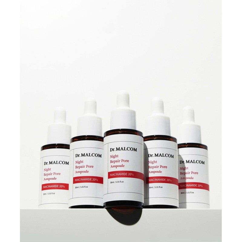 Malcolm Night Repair Pore Ampoule 30ml