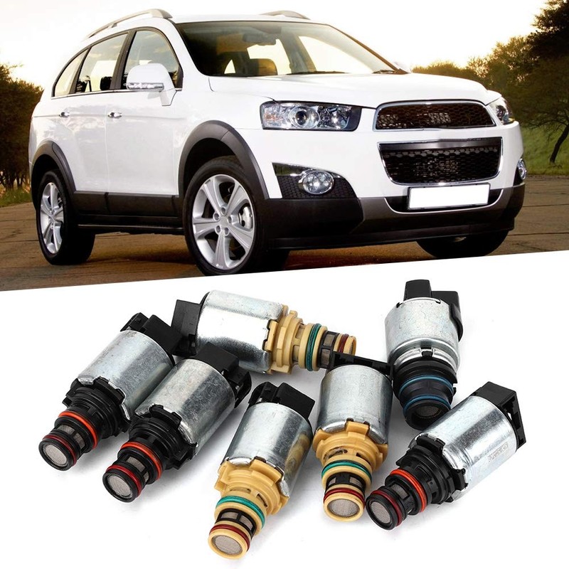 Solenoide de transmisión cruze, juego de solenoide 6t40, 7 piezas