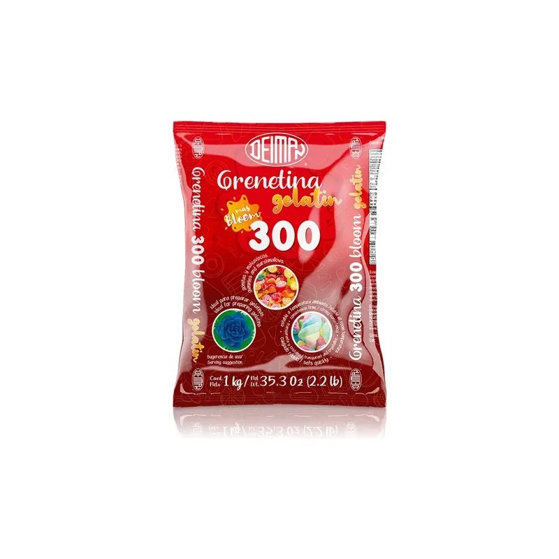 Grenetina 300 Bloom Premium 1kg Deiman