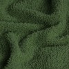 JOOJA Dark Green Blanket Warm Queen Size Fuzzy Knitted Blanket,