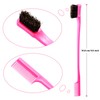 5 Pieces Hair Edge Brush Double Sided Control Hair Brush