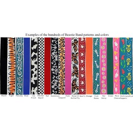 Beastie Bands Paisley Cat Collar (Red)