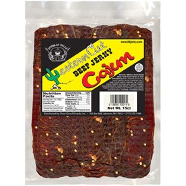 Buffalo Bills Cajun Western Cut Big Slab Beef Jerky (15 beef jerky slabs per bag)