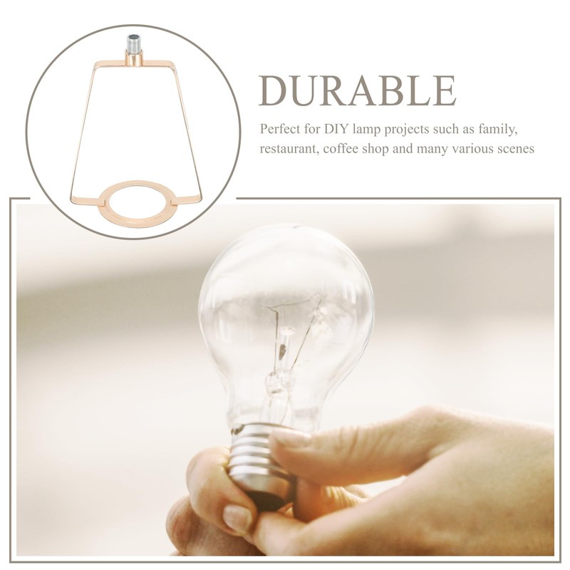 Lamp Shade Harps Holder, Adjustable Kit - E26 UNOs Light