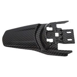 Motorcycle Rear Mudguard, Protective Carbon Fibre Pattern, Sturdy Rear Fender Protection, Replacement for SurRon Light Bee X S. Keep the Rear of Your SurRon Light Bee X S