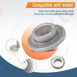 2 Pack 65010900 Inner Clamp Washer Compatible with De-Walt DC390K, DCS391L1, DCS565B, DCS391P1, DC300K, DC390B Replaces 650109-00