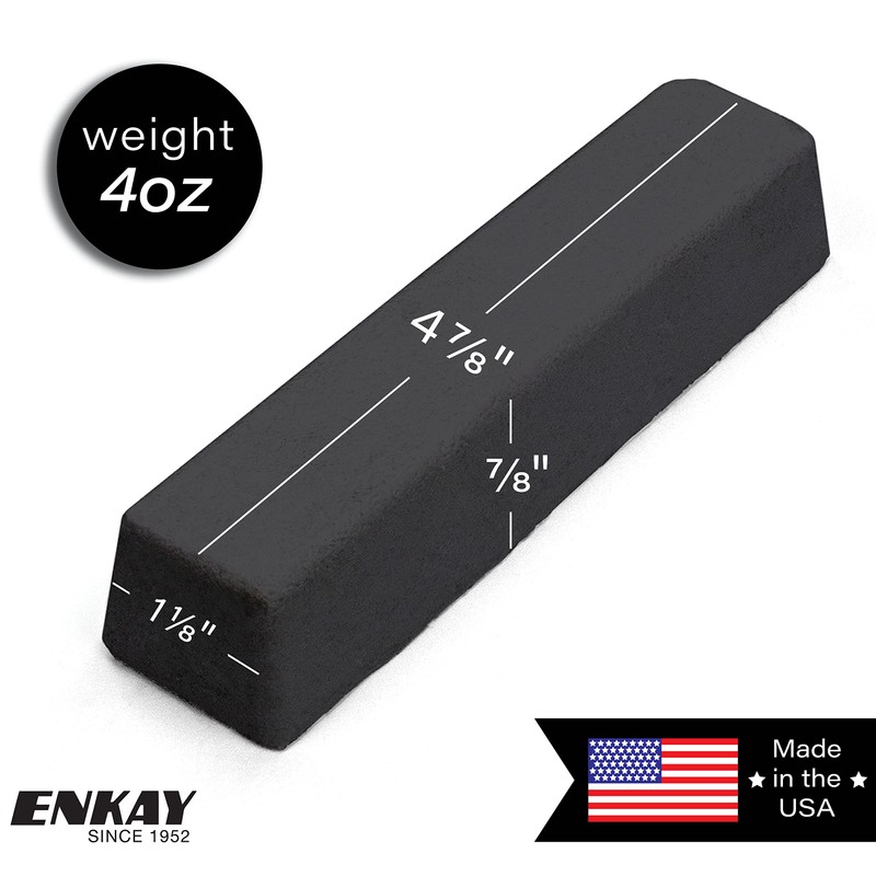 Papa John'S Toolbox 152-BL Enkay 4 oz. Black Emery Compound,