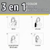 Kingming Champú Teñir Cabello Castaño Oscuro Cubrir Canas Ingredientes Base