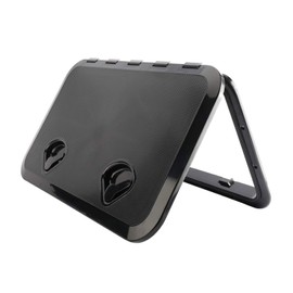 YaeMarine 24" x 14" Marine Boat Deck Access Hatch & Lid Boat Marine Caravan RV Black