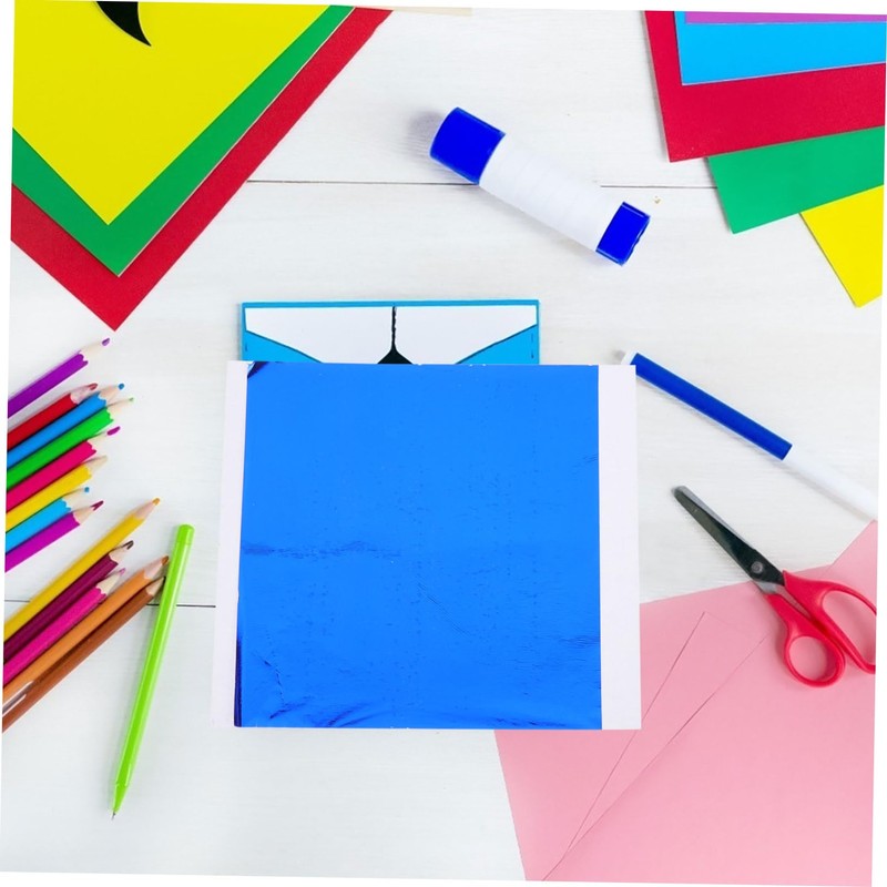 KONTONTY Heat Transfer Foil Sheets 300 Sheets of Craft Foil