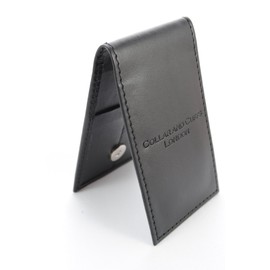 COLLAR AND CUFFS LONDON - SILVER PLATED - Metal Shirt Collar Stiffeners - 2.35" - With Presentation Gift Wallet - Silver Colour - 1 pair