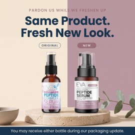 Eva Naturals- Suero de colágeno: ¿Qué son los péptidos? Son potentes proteínas antienvejecimiento que alertan a la piel cuando es momento de producir más colágeno. Nuestro suero de péptidos contiene a