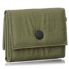 Umbro Men's Women's Trifold Wallet with Neck Strap, Lightweight Nylon,