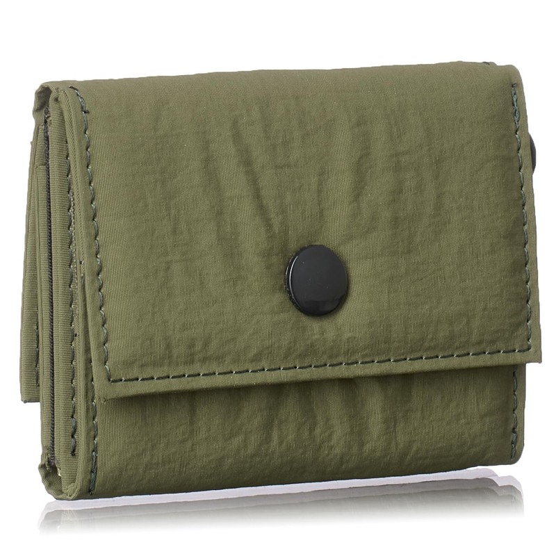 Umbro Men's Women's Trifold Wallet with Neck Strap, Lightweight Nylon,